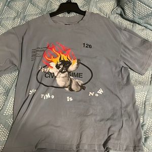 Civil regime oversized tee